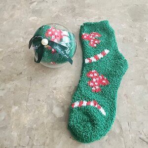 Women's "Just For You" Fluffy Christmas Socks
